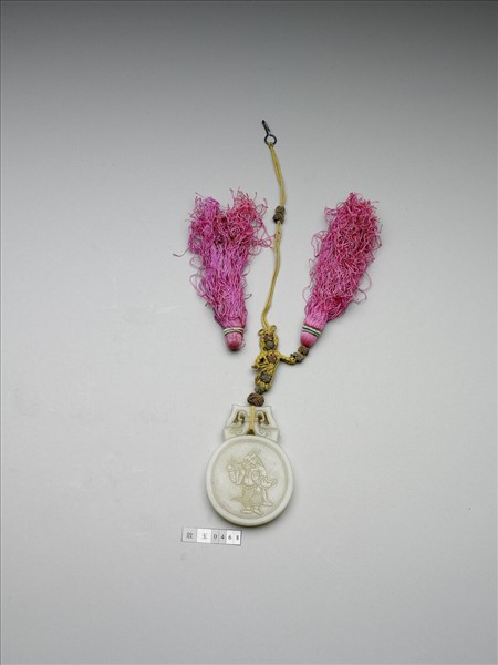 地支十二生肖玉佩