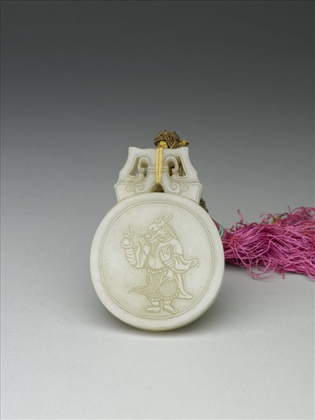 地支十二生肖玉佩