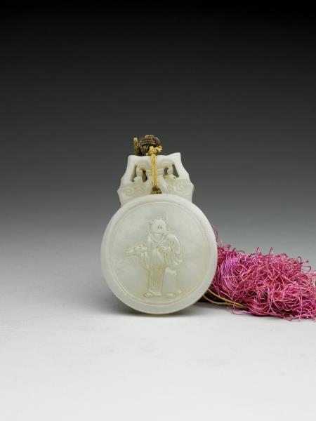 地支十二生肖玉佩