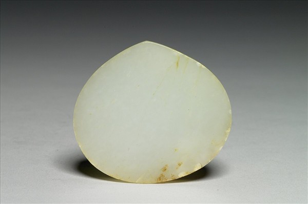 玉帶版桃形嵌件