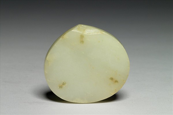 玉帶版桃形嵌件