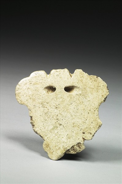 玉獸首鳥身形佩