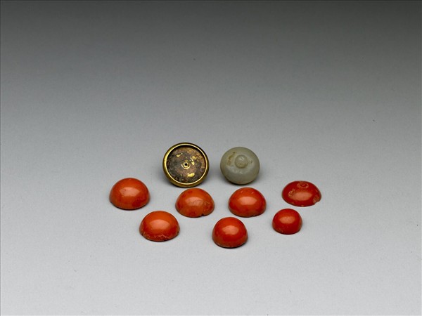 紅漆描金四蝠八寶紋長方盒