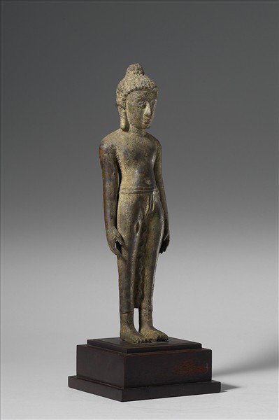 泰國 10世紀 青銅 佛立像