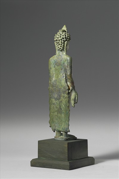 泰國 18世紀 青銅 佛立像