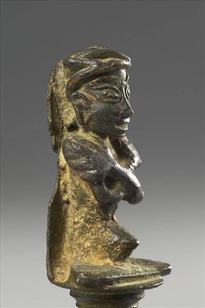 印尼 爪哇 15世紀 青銅鎏金 法鈴