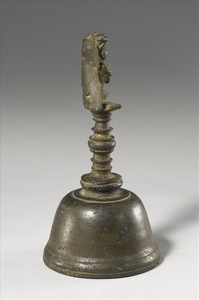 印尼 爪哇 15世紀 青銅鎏金 法鈴