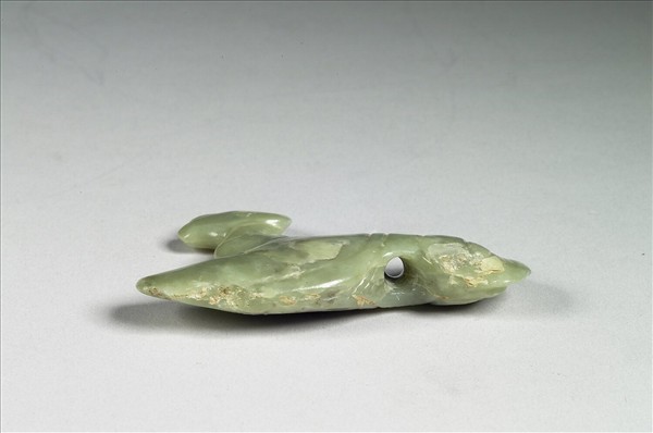 玉鳥形佩