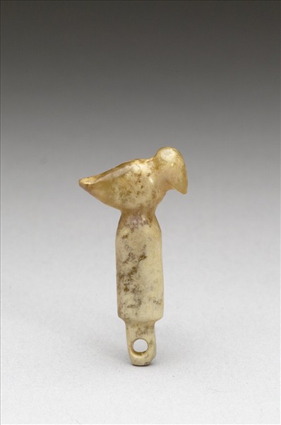 玉鳥立高柱形飾