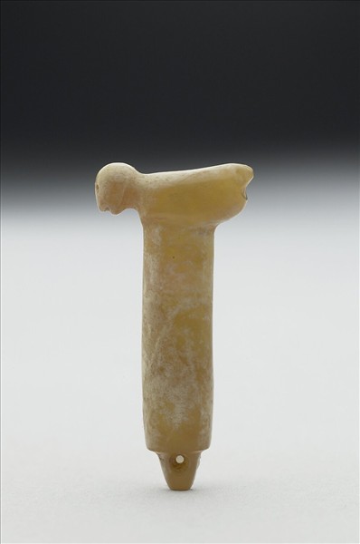 玉鳥立高柱形飾