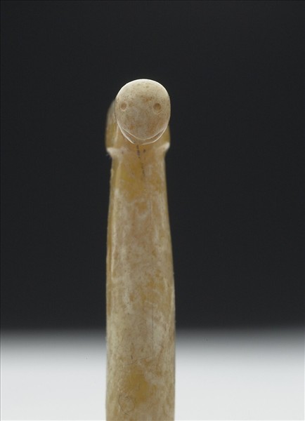 玉鳥立高柱形飾