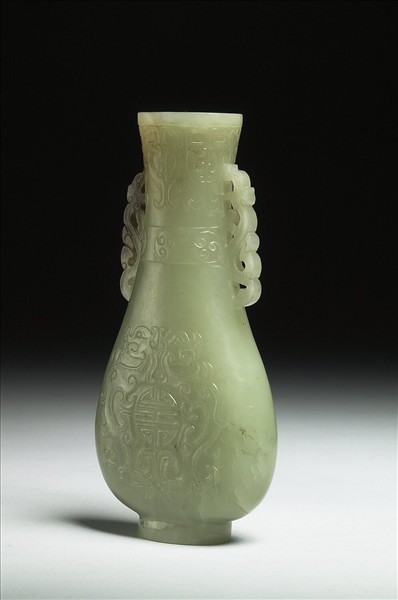 玉壽字紋瓶
