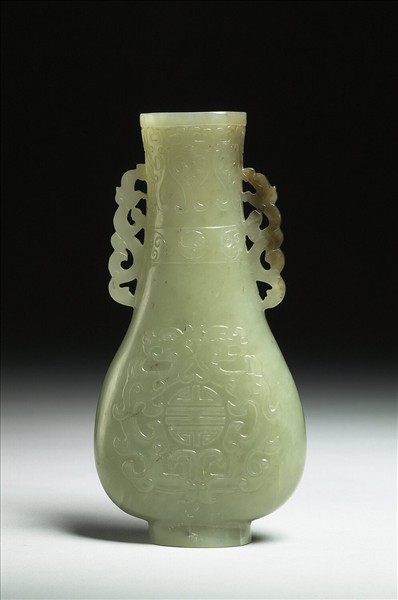 玉壽字紋瓶
