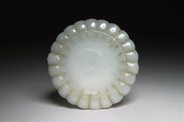 玉帶鑲嵌花邊盤