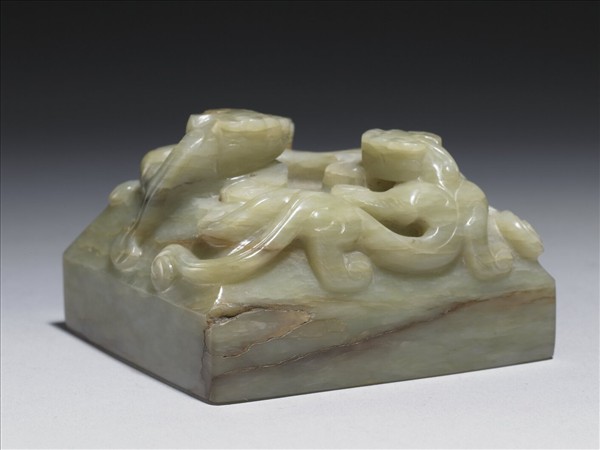 玉三獸鈕未刻印