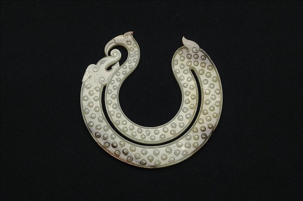 仿古玉龍鳳紋佩