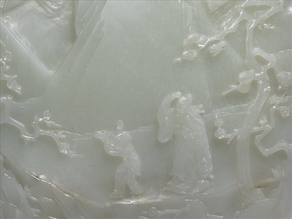 玉梅妻鶴子插屏