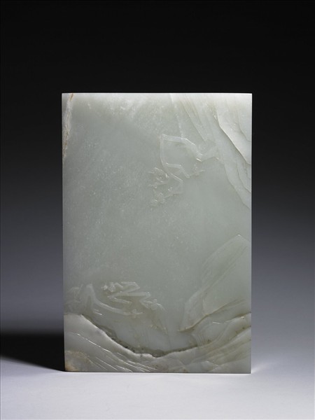 玉梅妻鶴子插屏