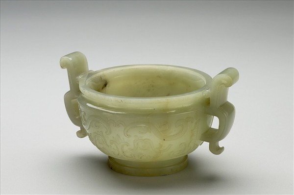 玉獸面紋爐