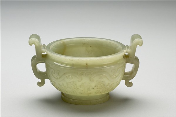 玉獸面紋爐