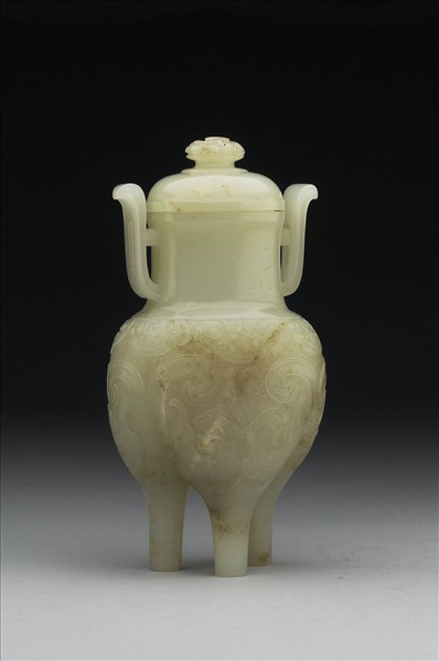 玉鬲鼎式壺