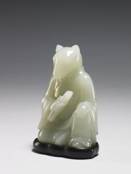 玉十二生肖(鼠)