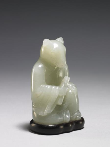 玉十二生肖(鼠)