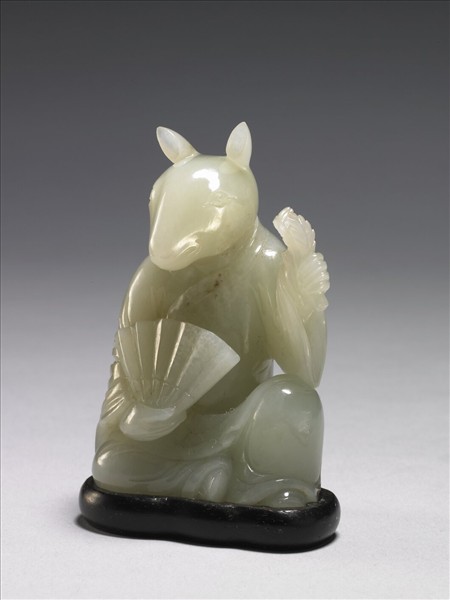 玉十二生肖(兔)