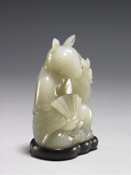 玉十二生肖(兔)