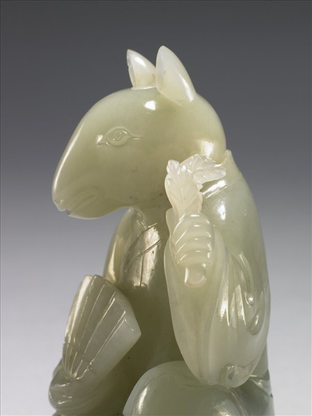 玉十二生肖(兔)