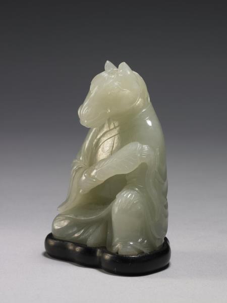 玉十二生肖(馬)