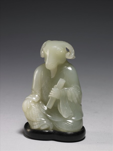 玉十二生肖(羊)