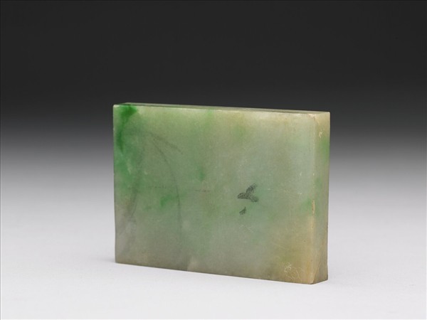 翠玉長方形器