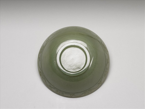 玉蔓連花邊圓碗