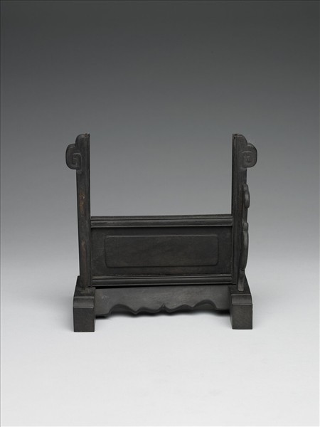 紫檀插屏式木座