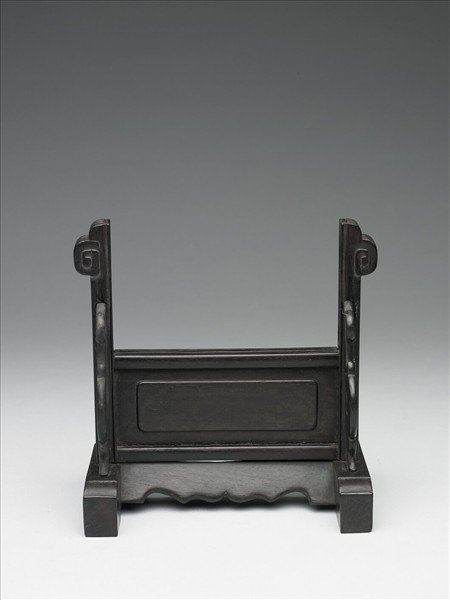 紫檀插屏式木座