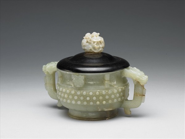 玉乳丁紋簋形爐