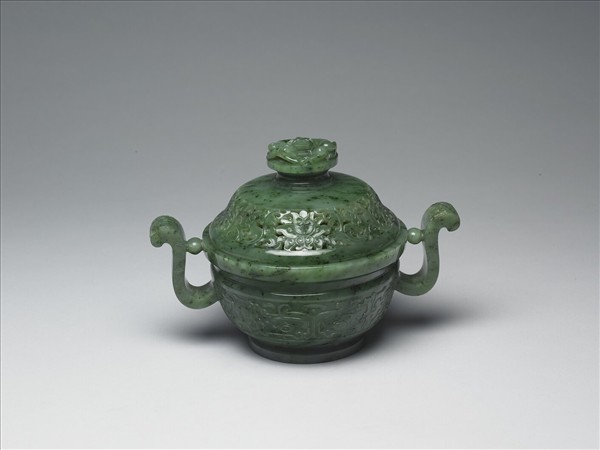 玉獸面紋爐