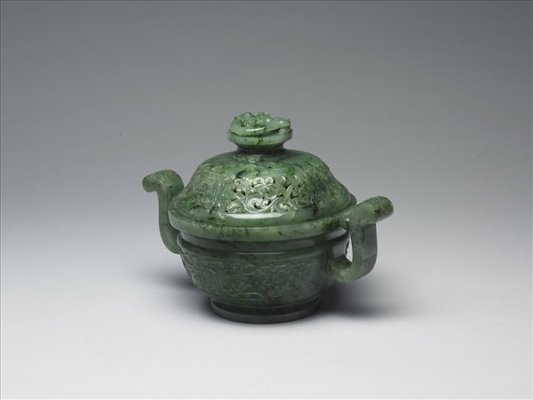 玉獸面紋爐