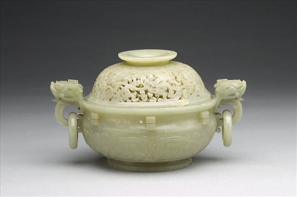 玉獸面紋爐