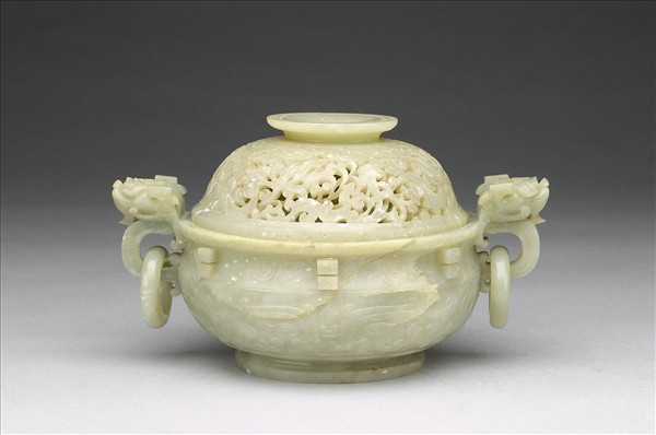 玉獸面紋爐