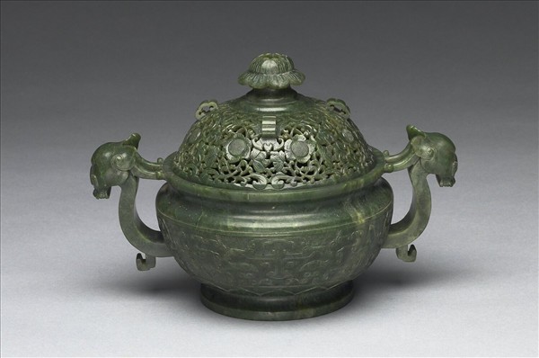 玉獸面紋爐