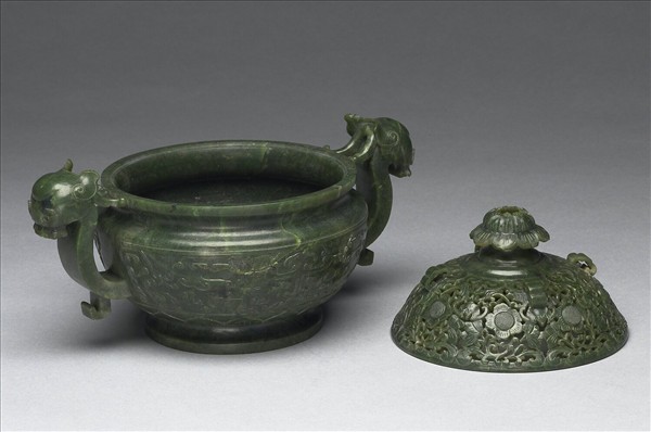 玉獸面紋爐