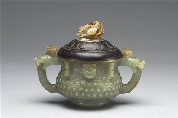 玉乳丁紋簋形爐