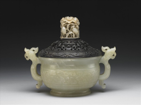 玉獸面爐