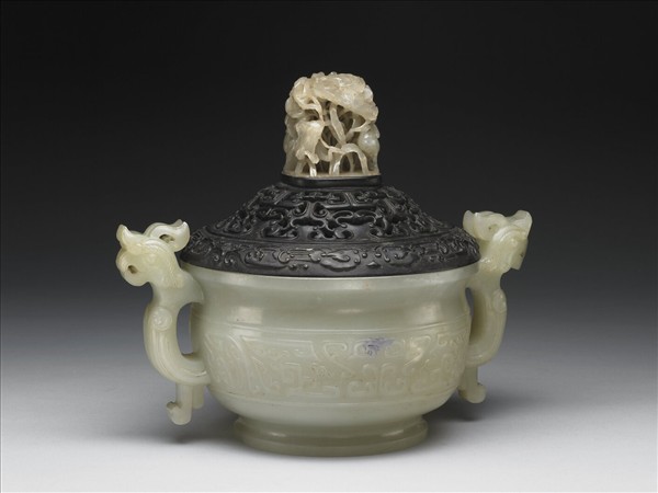 玉獸面爐