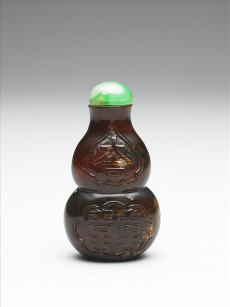 蜜臘葫蘆形鼻煙壺