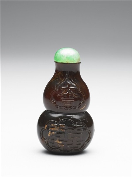 蜜臘葫蘆形鼻煙壺