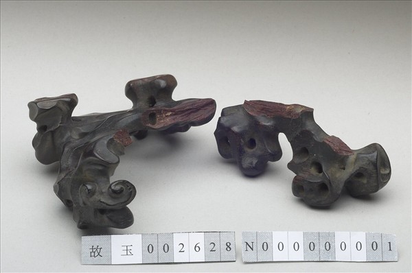 紫檀雕奇石木座