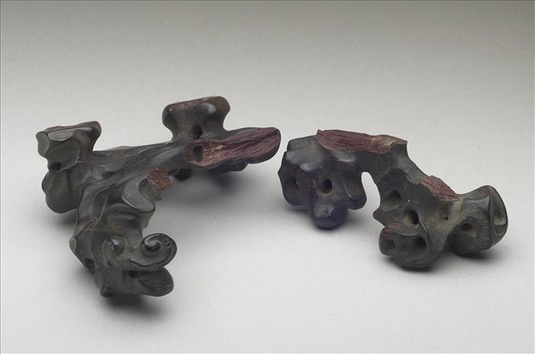 紫檀雕奇石木座